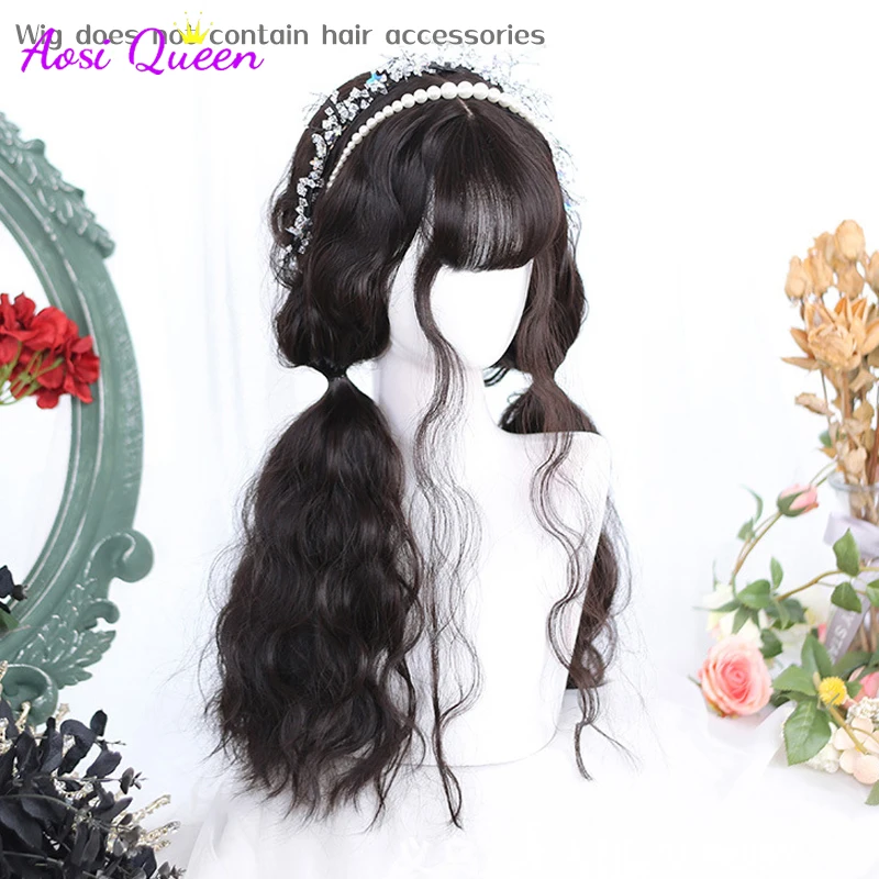 LIANGMO Long Wavy Brown Red Orange Wigs with Bangs Lolita Cosplay Party Heat Resistant Synthetic Hair Wigs for Women.
LIANGMO Long Wavy Brown Red Orange Wigs with Bangs Lolita Cosplay Party Heat Resistant Synthetic Hair Wigs for Women.