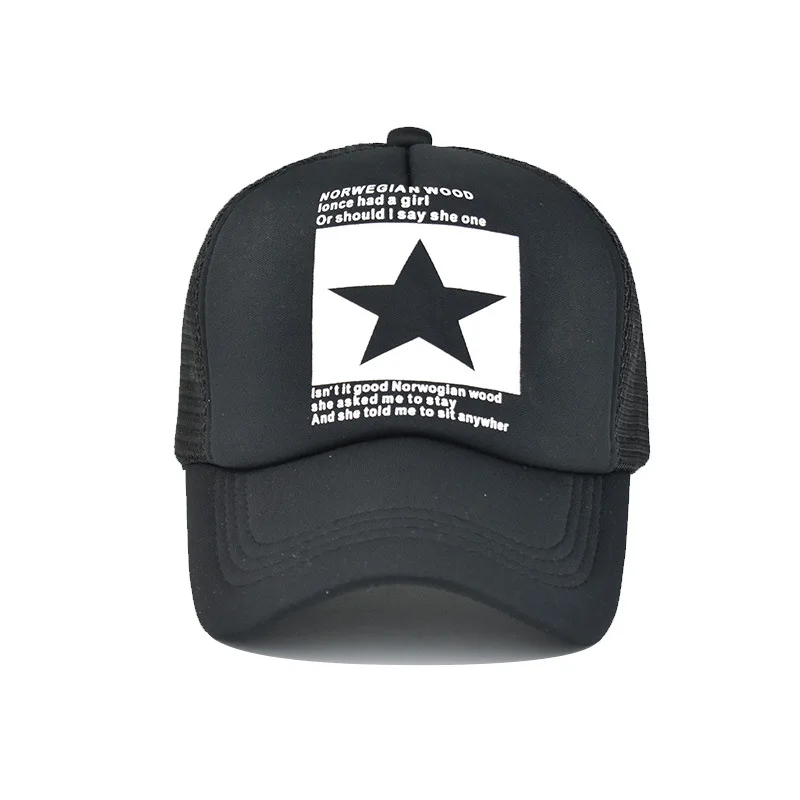 Fashion Brand Star Printing Baseball Cap Women Baseball Hat Breathable Men Women Summer Mesh Cap Baseball Caps Gorras
Fashion Brand Star Printing Baseball Cap Women Baseball Hat Breathable Men Women Summer Mesh Cap Baseball Caps Gorras