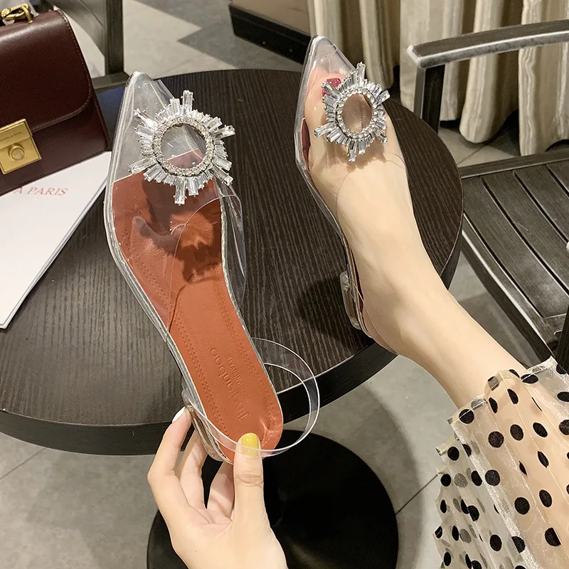 Closed Toe Sandals Pvc Shoes 2022 Summer Suit Female Beige Strappy Heels Large Size Plastic Rhinestone Pointed Black New Low Cl
Closed Toe Sandals Pvc Shoes 2022 Summer Suit Female Beige Strappy Heels Large Size Plastic Rhinestone Pointed Black New Low Cl