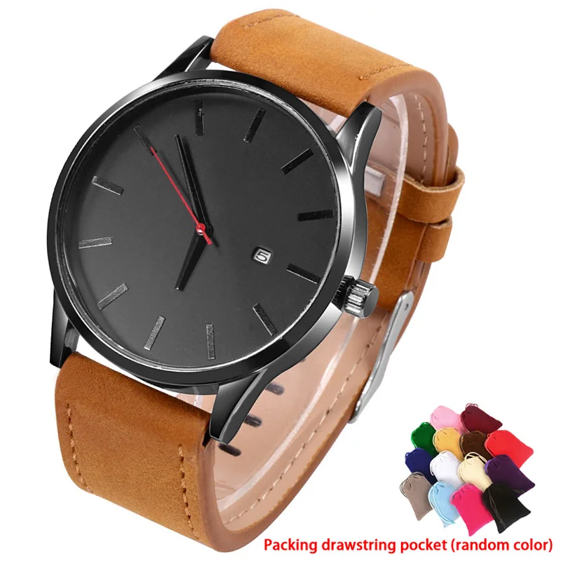 Ultra Thin Men's Watches Fashion Leather Quartz Watch for Men reloj hombre Casual Sports Male Wristwatch clock relogio masculino
Ultra Thin Men's Watches Fashion Leather Quartz Watch for Men reloj hombre Casual Sports Male Wristwatch clock relogio masculino
