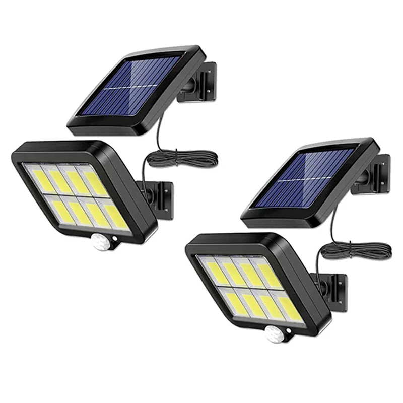 2Pc 2000 Lumen 160 Leds Solar Wall Lights IP65 Waterproof Wired Motion Sensor Security Flood Light 360 Degree Adjustable
2Pc 2000 Lumen 160 Leds Solar Wall Lights IP65 Waterproof Wired Motion Sensor Security Flood Light 360 Degree Adjustable