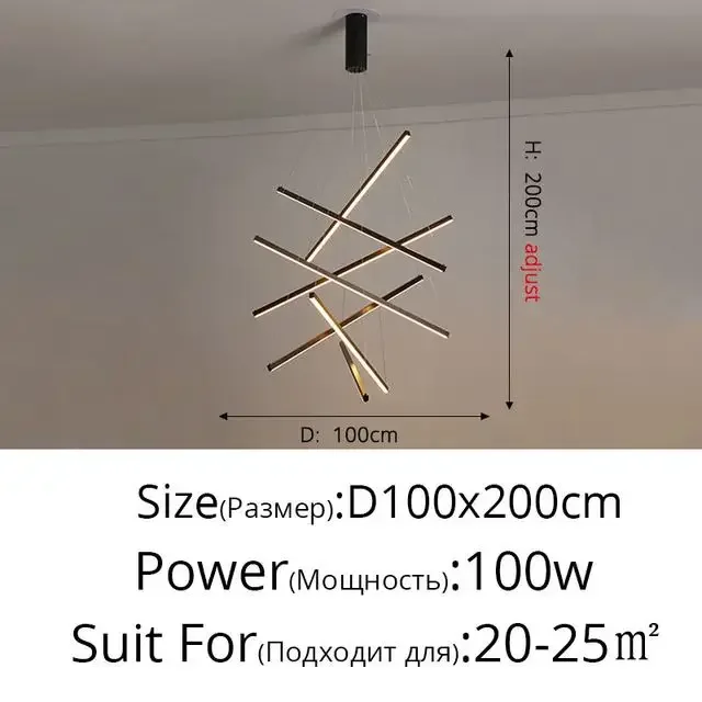 Современная лестничная потолочная люстра в форме бара, светодиодный подвесной светильник для гостиной, дуплексное здание, подвесной светильник для помещения, 90-260 В
Современная лестничная потолочная люстра в форме бара, светодиодный подвесной светильник для гостиной, дуплексное здание, подвесной светильник для помещения, 90-260 В