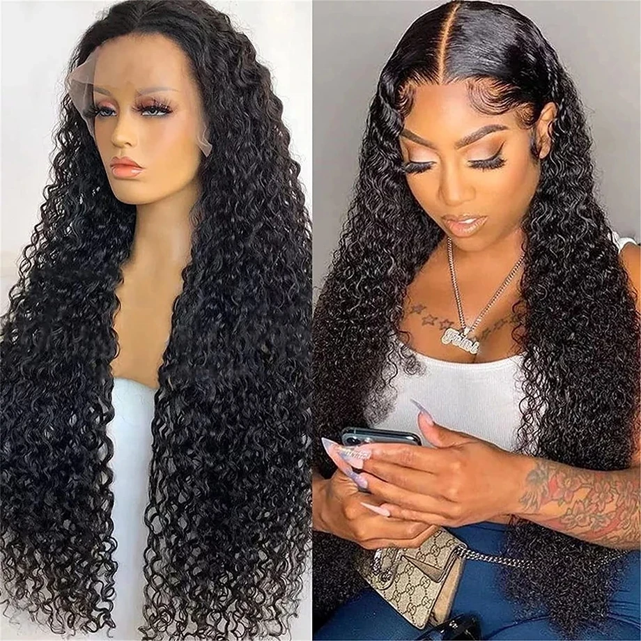 Kinky Curly Lace Frontal Wig Hd Lace Front Human Hair Wigs For Women 4x4 13x4 Deep Curly Wig 30 Inch Brazilian Human Hair Wig
Kinky Curly Lace Frontal Wig Hd Lace Front Human Hair Wigs For Women 4x4 13x4 Deep Curly Wig 30 Inch Brazilian Human Hair Wig