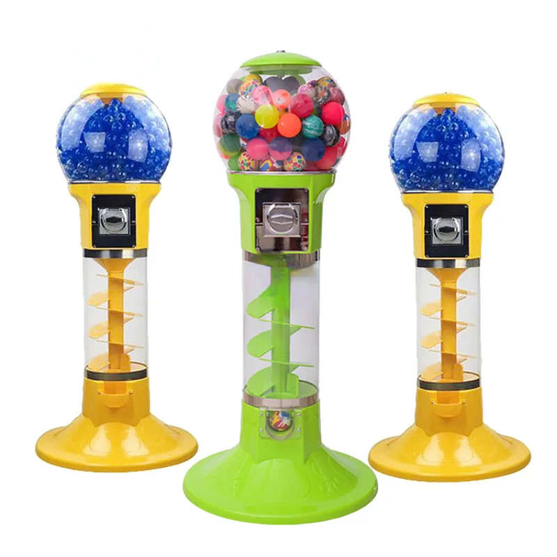 

Coin Operated Candy Gumball Machine Vending Plastic Gift Machine Ball Toys Capsule Vending Machine For Kids