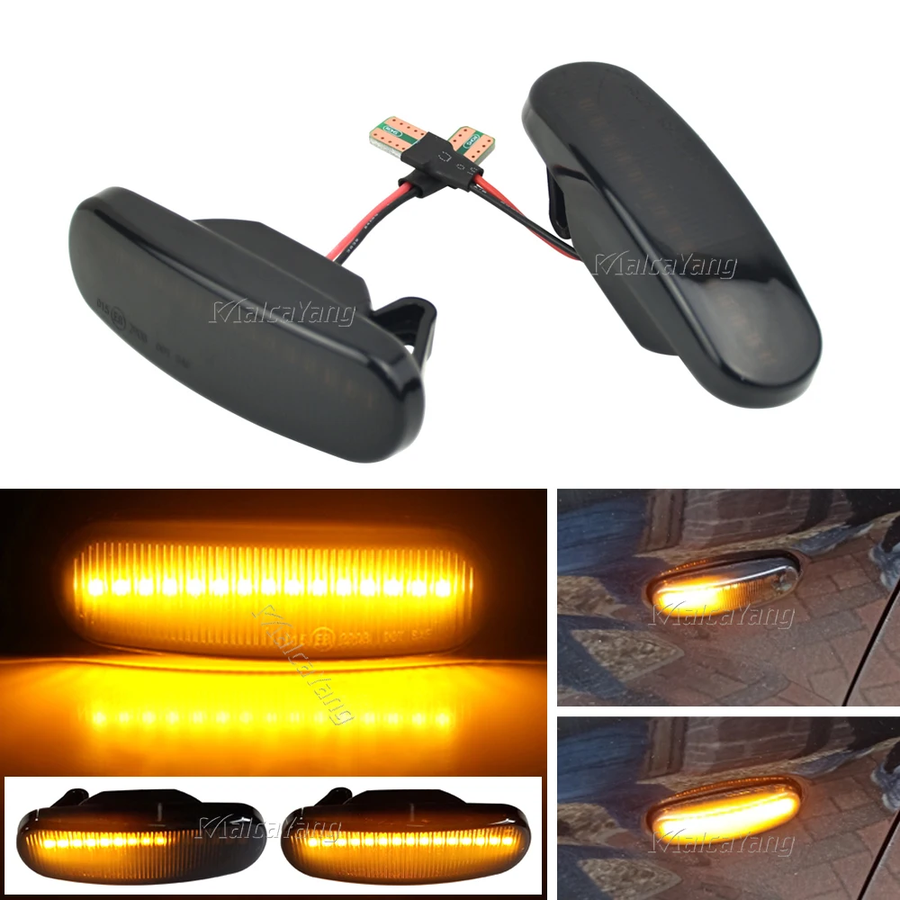 2Pcs For Fiat Panda 169 Grande Punto Inkl. Evo Doblo Fiorino Linea Idea Dynamic LED Side Marker Light Repeater Lamp
2Pcs For Fiat Panda 169 Grande Punto Inkl. Evo Doblo Fiorino Linea Idea Dynamic LED Side Marker Light Repeater Lamp