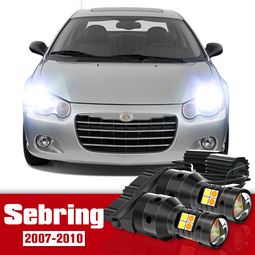2pcs Dual Mode Turn Signal+Parking Light Accessories LED Bulb Lamp For Chrysler Sebring 2007-2010 2008 2009
2pcs Dual Mode Turn Signal+Parking Light Accessories LED Bulb Lamp For Chrysler Sebring 2007-2010 2008 2009