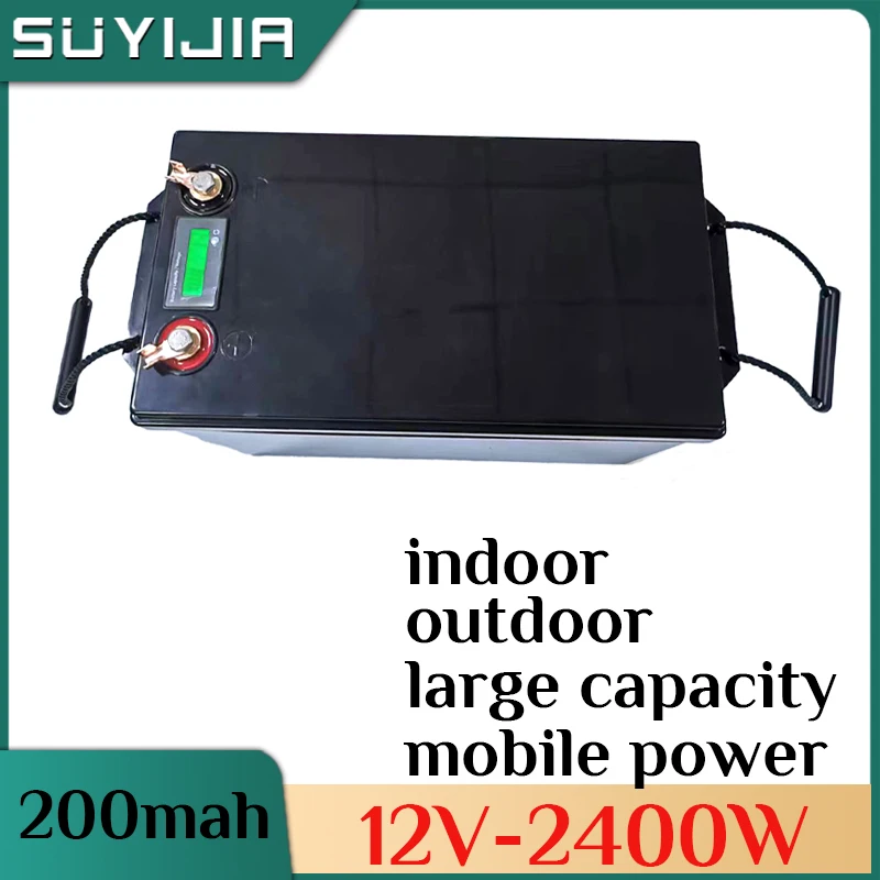 Уличный источник питания LiFePO4 2400 Вт ah12v, литий-железо-фосфатный аккумулятор большой емкости, промышленный корабль, аварийный источник питания
Уличный источник питания LiFePO4 2400 Вт ah12v, литий-железо-фосфатный аккумулятор большой емкости, промышленный корабль, аварийный источник питания