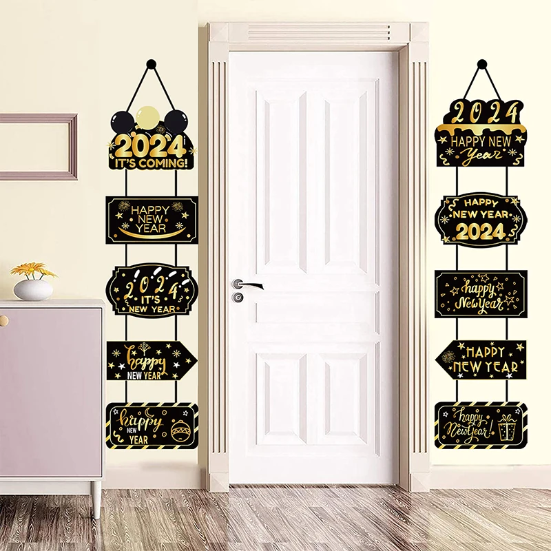 10pcs/set Happy New Year Door Hanging Decoration New Year Banner Decor Home Porch Front Door Hanging 2024 New Year Decoration
10pcs/set Happy New Year Door Hanging Decoration New Year Banner Decor Home Porch Front Door Hanging 2024 New Year Decoration