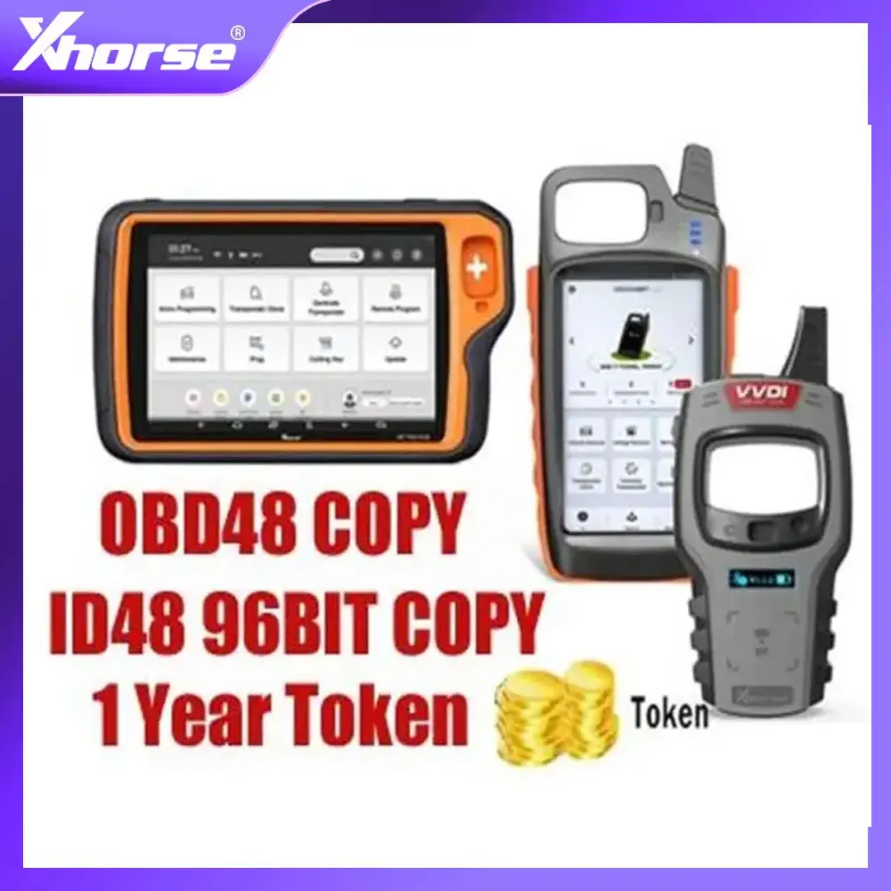Один год, 3 жетона в день для 48 копий и 96 бит копирования ID48 для VVDI Mini Key Tool, Key Tool Max, Key Tool Max Pro и ключевой инструмент
Один год, 3 жетона в день для 48 копий и 96 бит копирования ID48 для VVDI Mini Key Tool, Key Tool Max, Key Tool Max Pro и ключевой инструмент