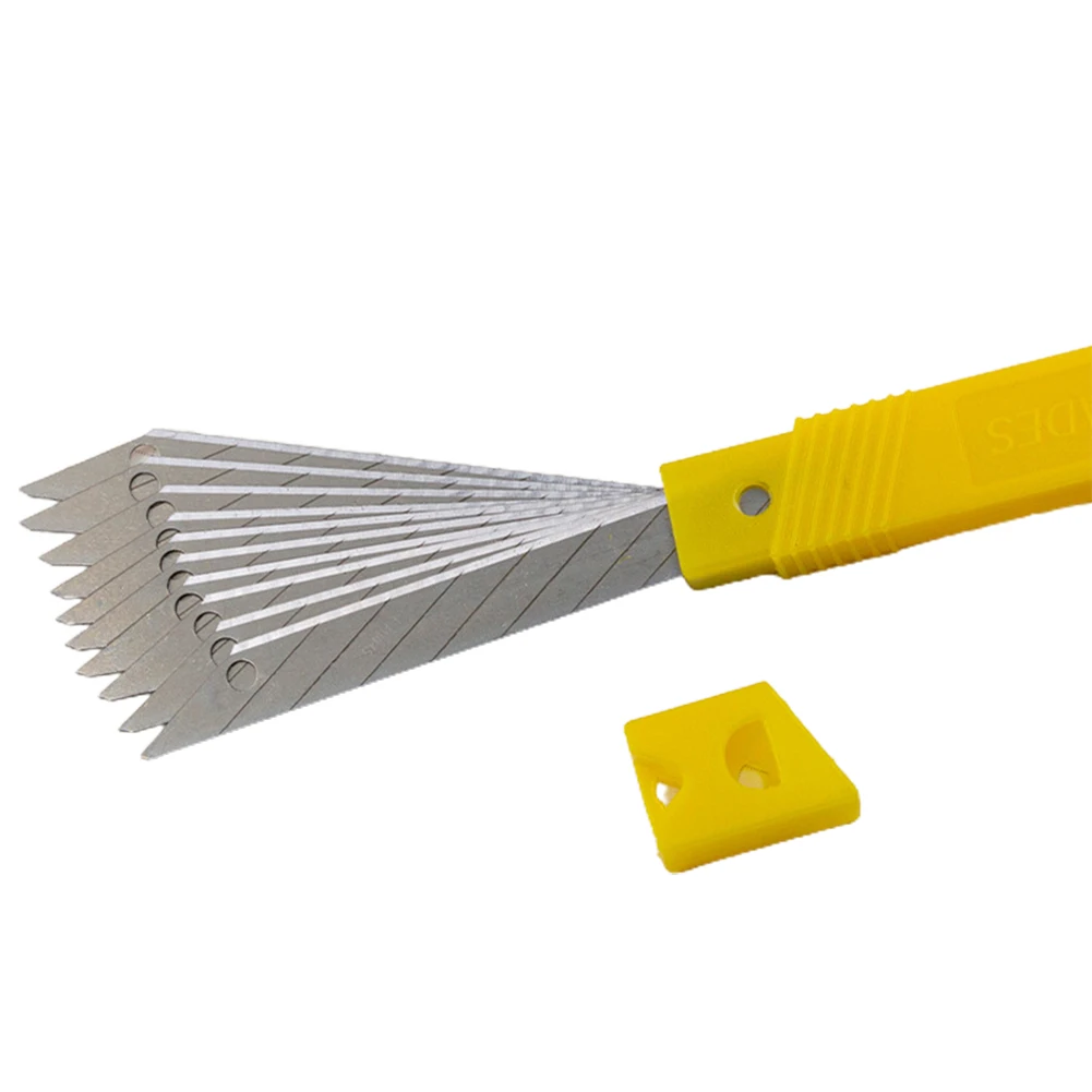 Professional Art Blade Replacement, 10pcs 30 Degrees Angle, Alloy Steel Material, for Paper Cutting and Carving
Professional Art Blade Replacement, 10pcs 30 Degrees Angle, Alloy Steel Material, for Paper Cutting and Carving