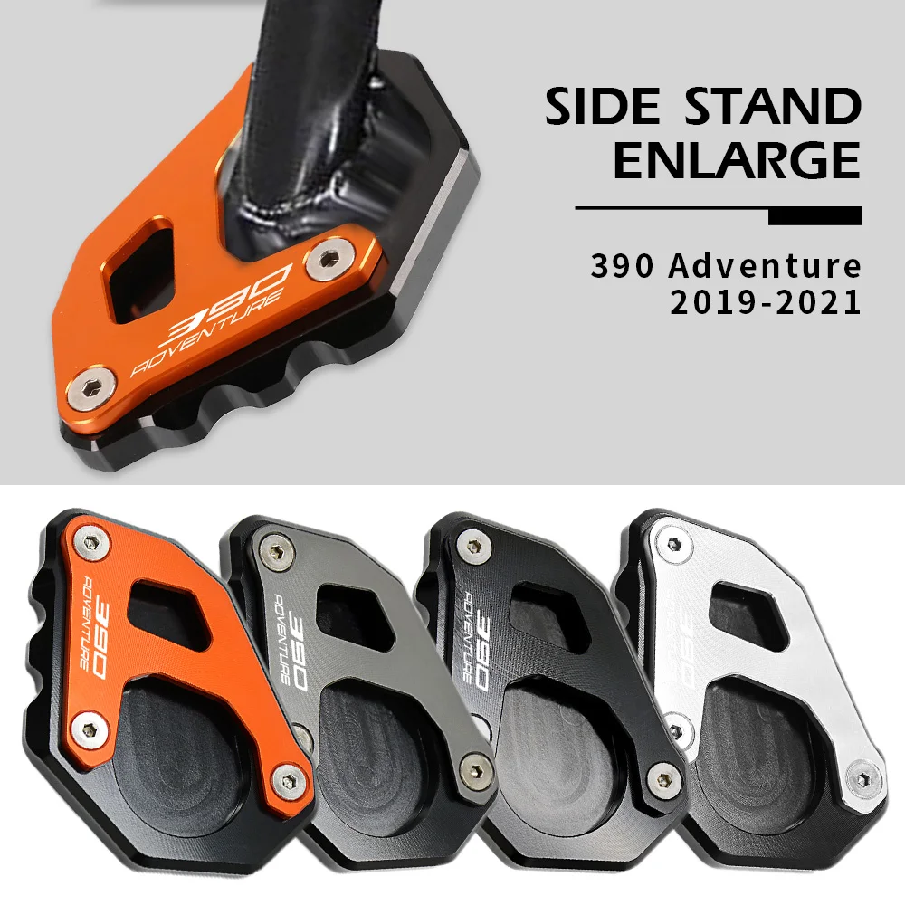 Motorcycle aluminum Foot Side Stand Pad Plate 390Adventure Kickstand Enlarger Support Extension FOR 390 ADV Adventure 2020 2021
Motorcycle aluminum Foot Side Stand Pad Plate 390Adventure Kickstand Enlarger Support Extension FOR 390 ADV Adventure 2020 2021
