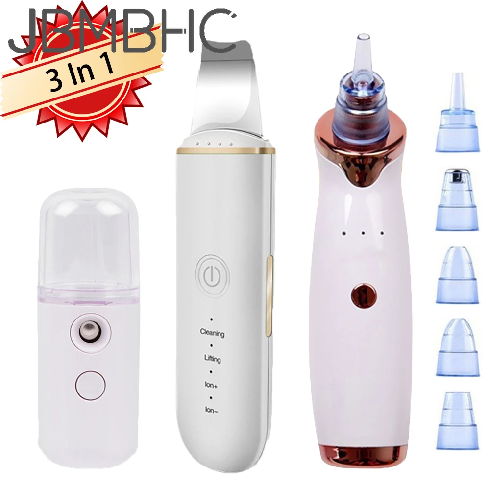 Electric Ultrasonic Skin Scrubber Blackhead Remover Face Cleaner Lifting Devices Exfoliating Peeling Cavitation Facial Massager
Electric Ultrasonic Skin Scrubber Blackhead Remover Face Cleaner Lifting Devices Exfoliating Peeling Cavitation Facial Massager