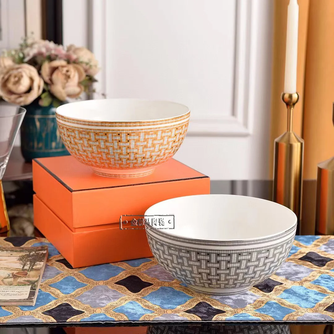 Large Hand-Painted Ceramic Bowls with Ramen Sauce, Cute Fruit Containers, Dining Room Cutlery, Modern Home Decor Present
Large Hand-Painted Ceramic Bowls with Ramen Sauce, Cute Fruit Containers, Dining Room Cutlery, Modern Home Decor Present