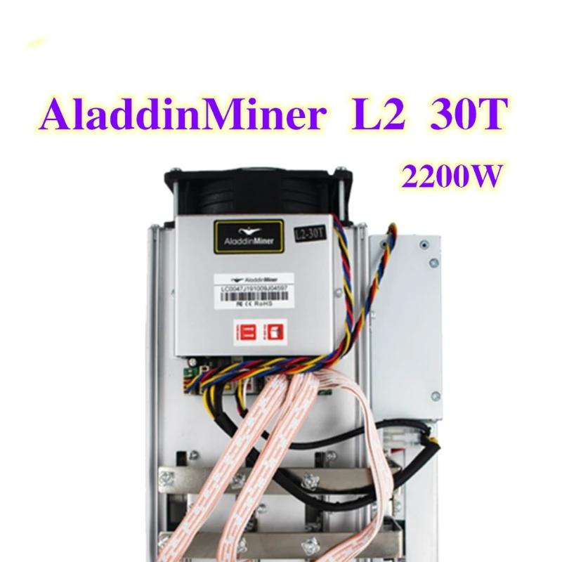 BTC BCH bitcoin miner AladdinMiner L2 30T SHA256 Asic miner With PSU Economic Than A1 M20S M21S T2T Antminer S9 S17 T17 S19
BTC BCH bitcoin miner AladdinMiner L2 30T SHA256 Asic miner With PSU Economic Than A1 M20S M21S T2T Antminer S9 S17 T17 S19