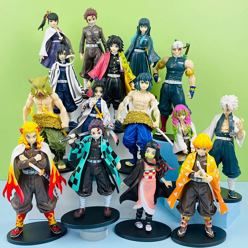 13cm Anime Demon Slayer Action Figure Kamado Tanjirou Nezuko Zenitsu Inosuke Kimetsu No Yaiba PVC Collectible Model Toy Gift
13cm Anime Demon Slayer Action Figure Kamado Tanjirou Nezuko Zenitsu Inosuke Kimetsu No Yaiba PVC Collectible Model Toy Gift