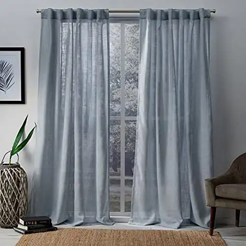 Занавески s Bella, прозрачные скрытые Tab, верхние занавески, пара, 54x108, Melrose Blue
Занавески s Bella, прозрачные скрытые Tab, верхние занавески, пара, 54x108, Melrose Blue