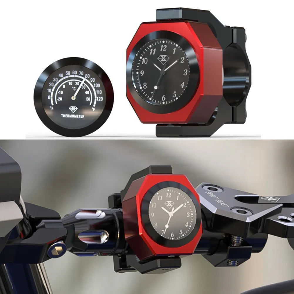 1pc Luminous Combo Watch Motorcycle Bike 22-28mm Handlebar Clock+Temp Thermometer New Waterproof Luminous Temperature Time Watch
1pc Luminous Combo Watch Motorcycle Bike 22-28mm Handlebar Clock+Temp Thermometer New Waterproof Luminous Temperature Time Watch