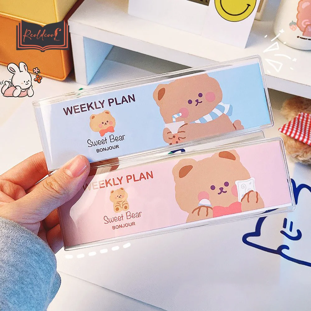 95sheets Cartoon Notebook Pocket Notepad Daily Weekly Schedule Planner Sticky Note Office School Supplies Korean Stationery
95sheets Cartoon Notebook Pocket Notepad Daily Weekly Schedule Planner Sticky Note Office School Supplies Korean Stationery