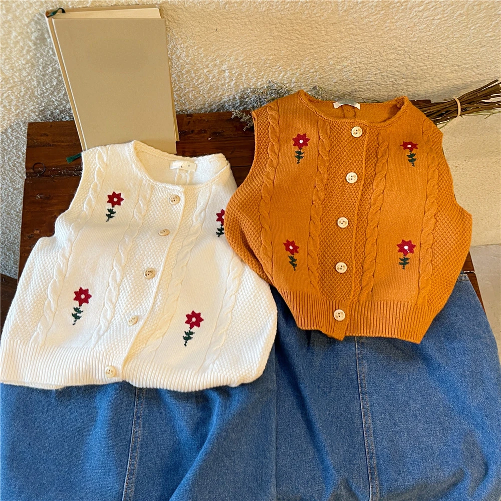 RiniLucia Children Outwear Vests Kids Clothes Girls Vest Children Cardigans Knitted Children Vest Girl Waistcoat Sweater Vest
RiniLucia Children Outwear Vests Kids Clothes Girls Vest Children Cardigans Knitted Children Vest Girl Waistcoat Sweater Vest