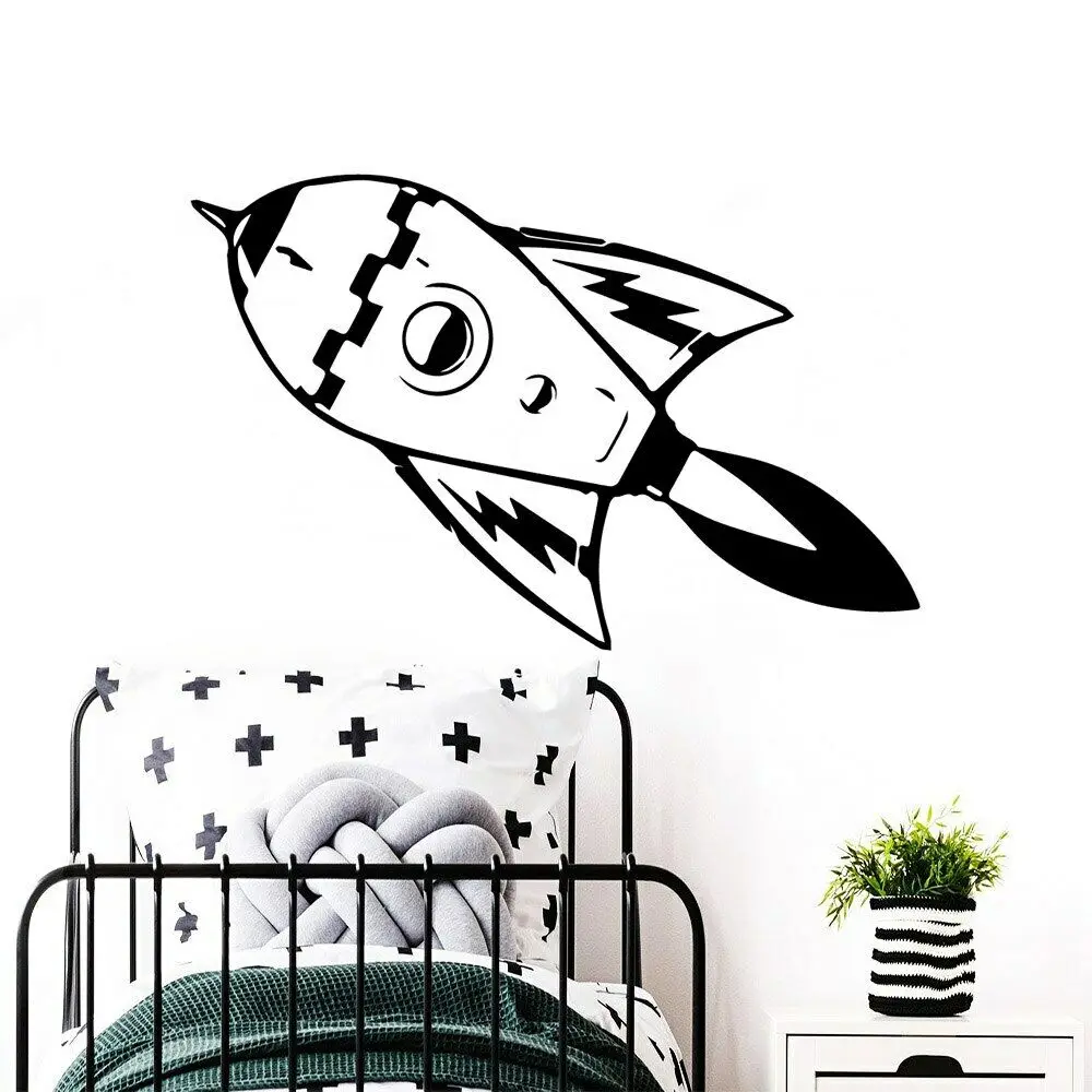 Cartoon rocket Wall Sticker Removable Art Mural For Kids Rooms Diy Home Decoration Accessories Boys Bedroom Pvc Mural
Cartoon rocket Wall Sticker Removable Art Mural For Kids Rooms Diy Home Decoration Accessories Boys Bedroom Pvc Mural