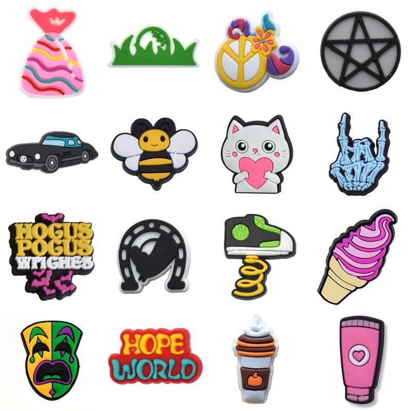 Single Sales PVC Shoes Charms Accessories Boys Girls Party Gifts Garden Clog Buckle Pins Decorations for Croc Sandals Wristband
Single Sales PVC Shoes Charms Accessories Boys Girls Party Gifts Garden Clog Buckle Pins Decorations for Croc Sandals Wristband