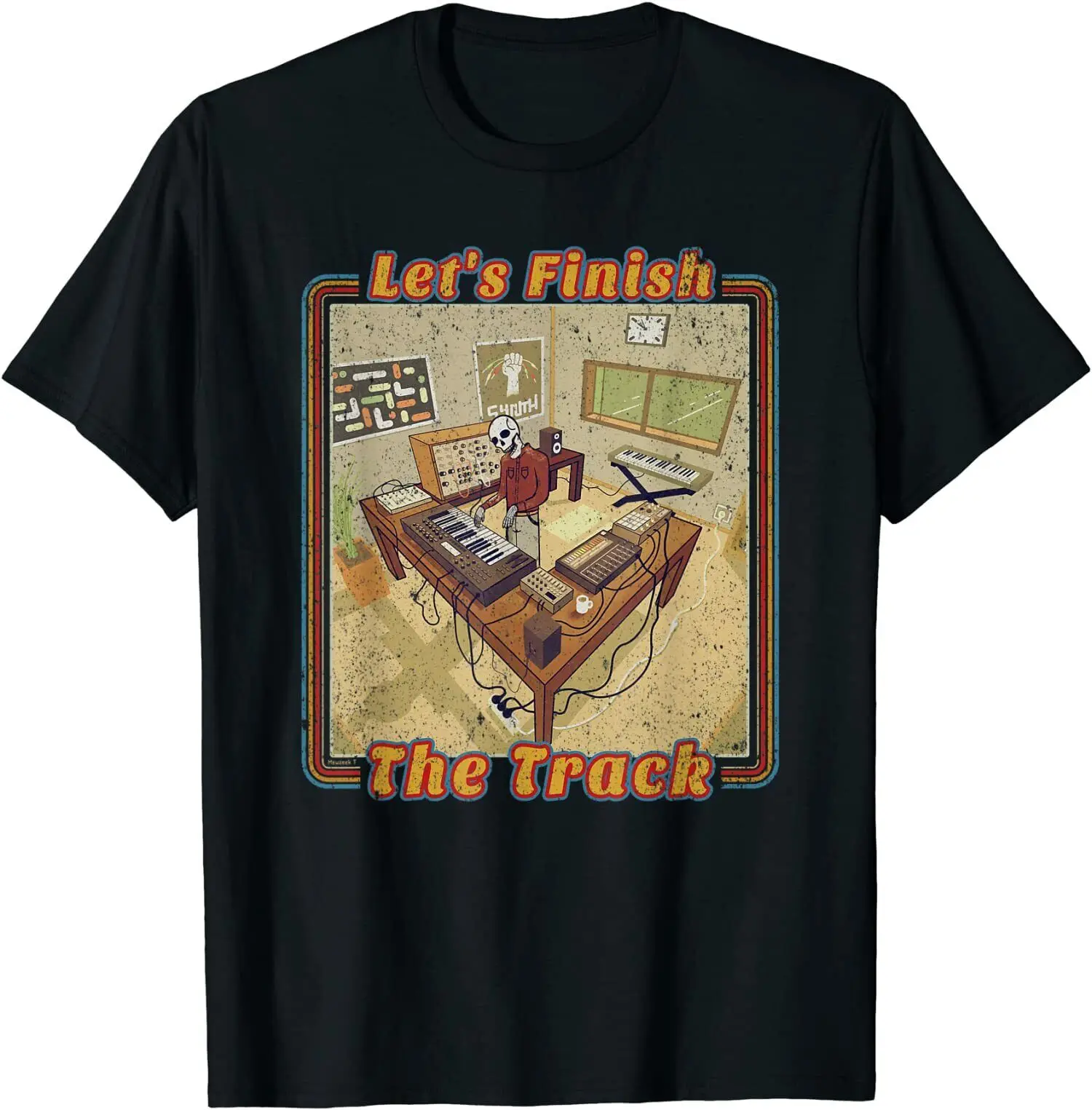 Funny Electronic Music Producer with Synthesizer O-Neck Cotton T Shirt Men Casual Short Sleeve Tees Tops Harajuku Streetwear
Funny Electronic Music Producer with Synthesizer O-Neck Cotton T Shirt Men Casual Short Sleeve Tees Tops Harajuku Streetwear
