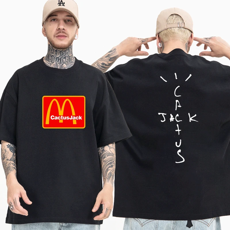 Travis Scotts Hip Hop T-shirt Cactus Jack Swag Print T Shirt Women Men Summer Casual Loose Cotton Tees Harajuku Streetwear Tops
Travis Scotts Hip Hop T-shirt Cactus Jack Swag Print T Shirt Women Men Summer Casual Loose Cotton Tees Harajuku Streetwear Tops