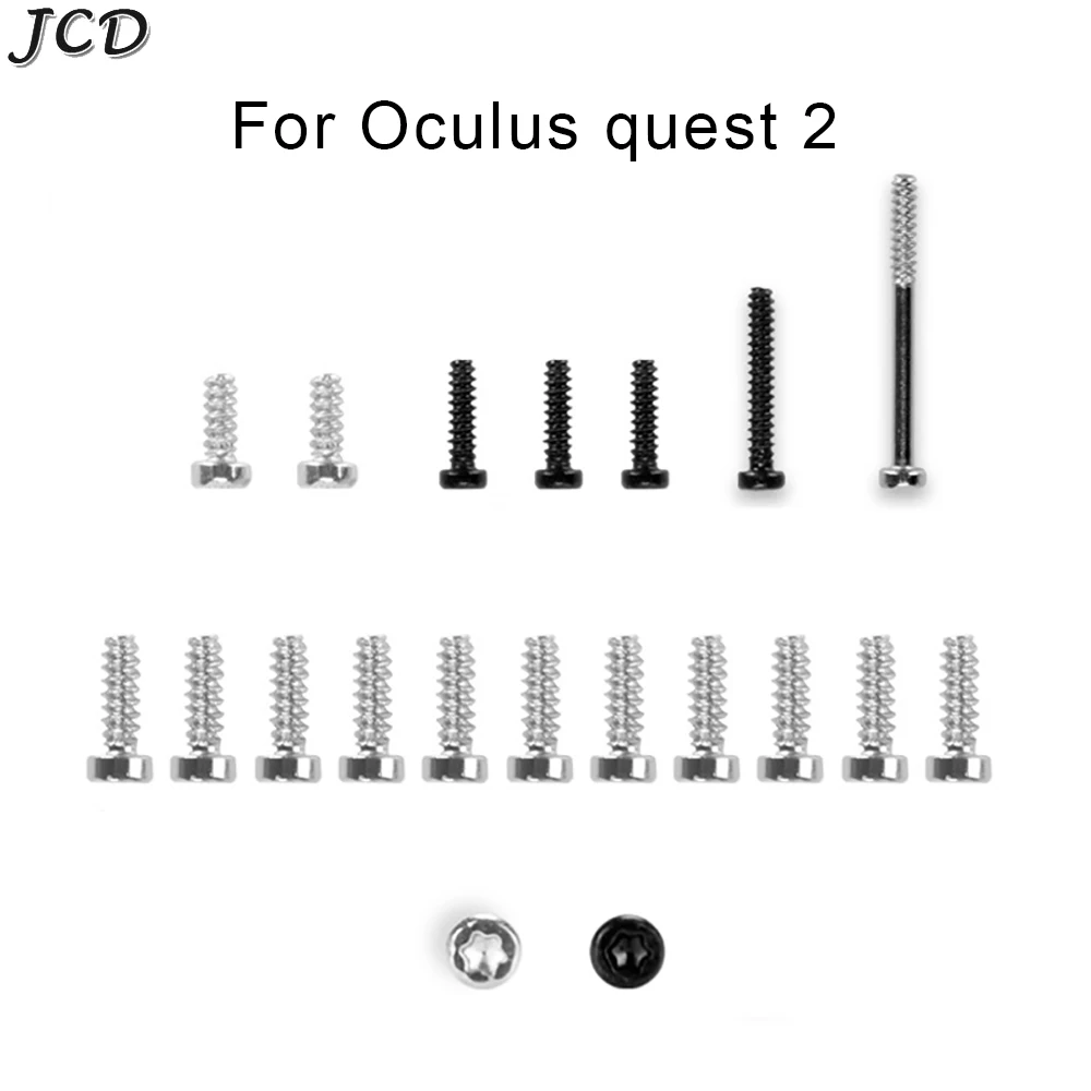 JCD 1Set For Oculus quest 2 Left Right Handle Joystick Screw Disassembly Screw Set Special T5 Screw Series
JCD 1Set For Oculus quest 2 Left Right Handle Joystick Screw Disassembly Screw Set Special T5 Screw Series