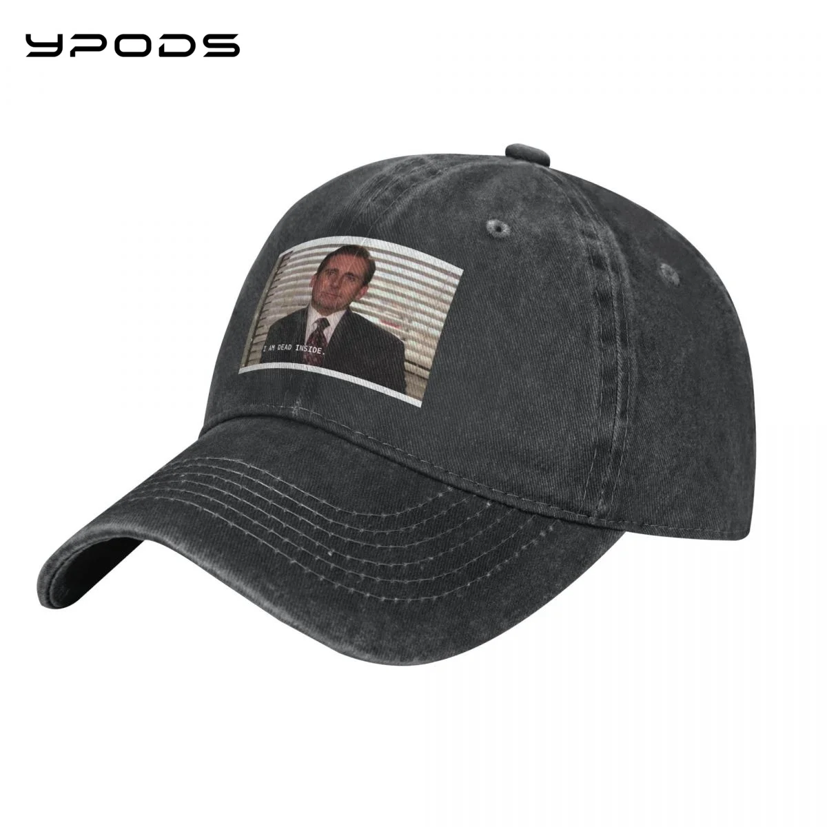 

I Am Dead Inside Baseball Caps for Men Women Vintage Washed Cotton Dad Hats Print Snapback Cap Hat