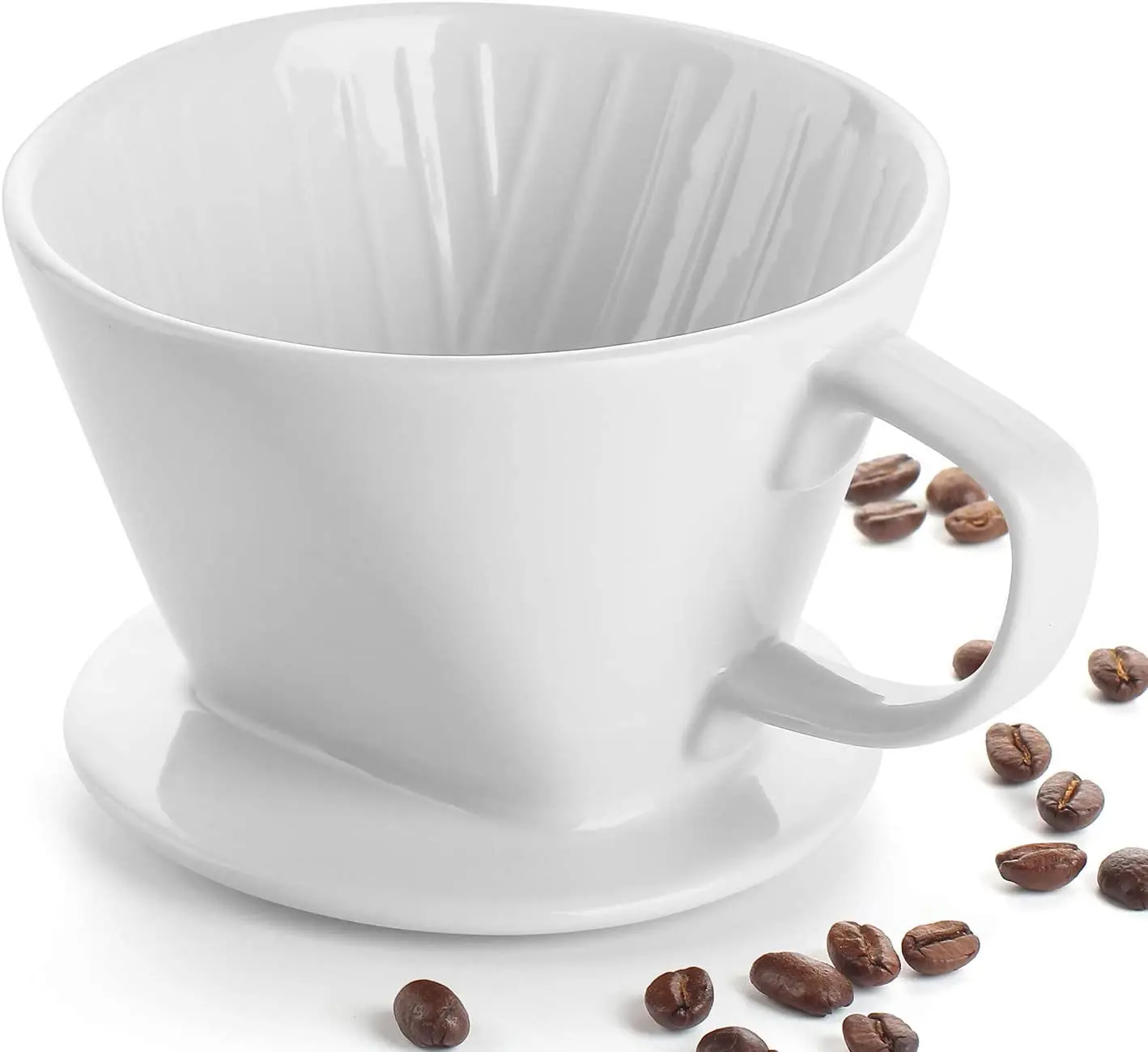Pour Over Coffee Dripper Brewing Reusable Filter Cone Manual Coffee Maker Porcelain Slow Brewing Accessories 101 102
Pour Over Coffee Dripper Brewing Reusable Filter Cone Manual Coffee Maker Porcelain Slow Brewing Accessories 101 102