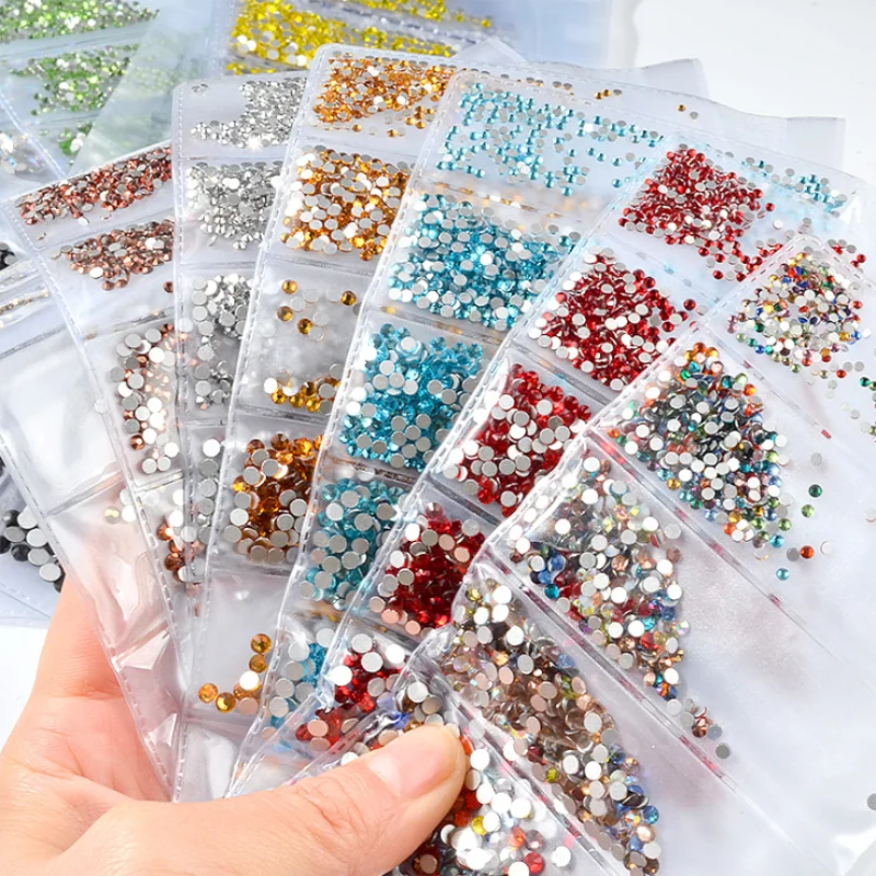 1200pcs Mix Sizes Silver Hematite Non Hotfix Flatback strass glitter Nail Art Rhinestones For 3D clothing Nail Art Decorations
1200pcs Mix Sizes Silver Hematite Non Hotfix Flatback strass glitter Nail Art Rhinestones For 3D clothing Nail Art Decorations