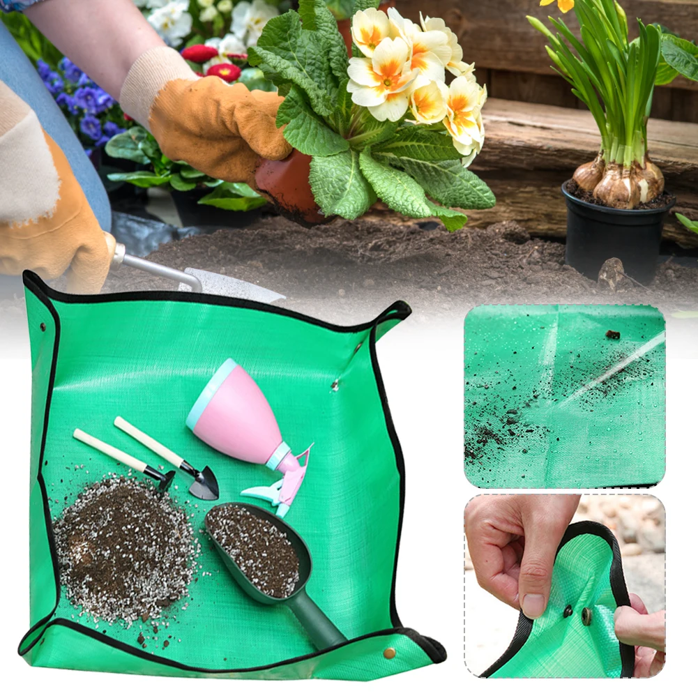 Plant Repotting Mat Foldable Gardening Planting Mat Foldable Waterproof Gardening Potting Pad Flower Pots Transplanting Mats
Plant Repotting Mat Foldable Gardening Planting Mat Foldable Waterproof Gardening Potting Pad Flower Pots Transplanting Mats