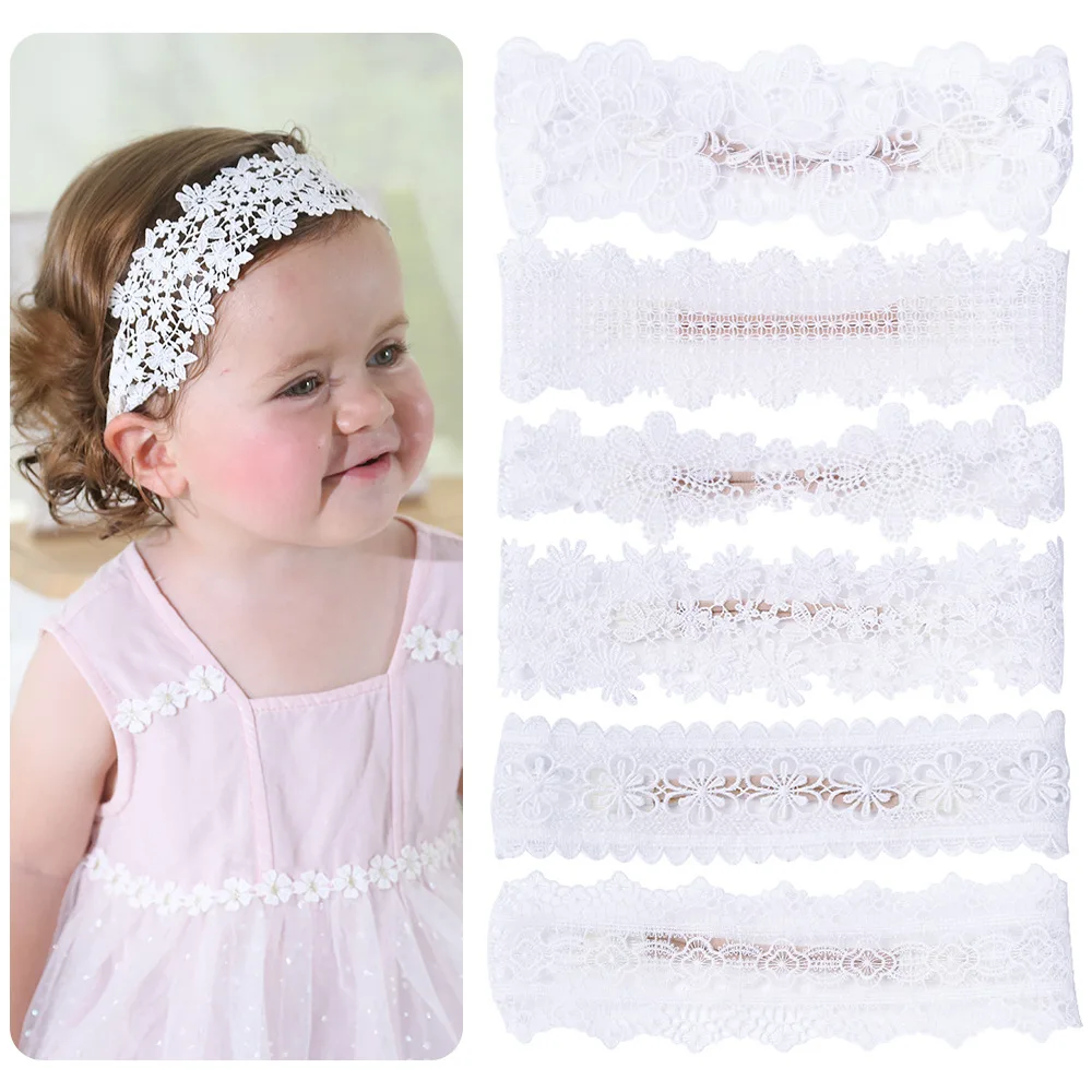 Newborn Baby Girls Headbands Embroidery Lace Nylon Hairbands For Princess Hair Accessories Infant Toddler Photo Props
Newborn Baby Girls Headbands Embroidery Lace Nylon Hairbands For Princess Hair Accessories Infant Toddler Photo Props