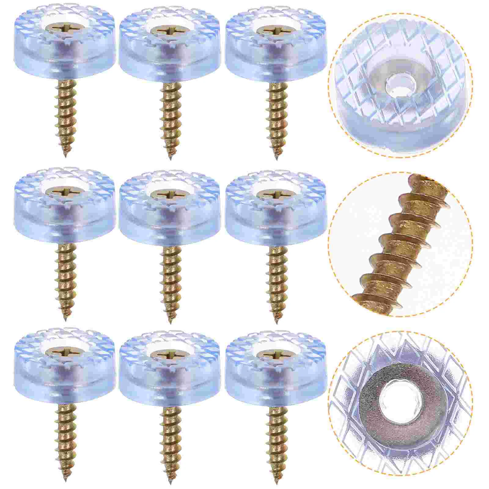 20 Pcs Foot Pads Non-slip Chair Feet Cutting Board Screw-on Rubber Furniture Legs
20 Pcs Foot Pads Non-slip Chair Feet Cutting Board Screw-on Rubber Furniture Legs