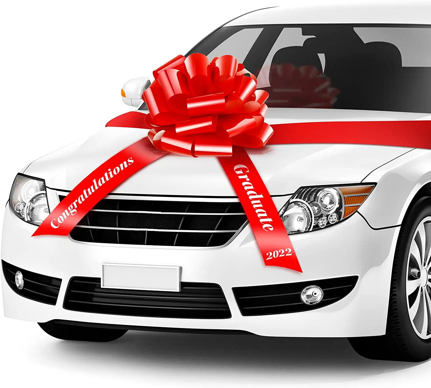 Congratulations Graduate 2022 Car Bow Decoration Ribbon Large Wrapping Bow Ornament for Christmas Birthday Party Car Decoration
Congratulations Graduate 2022 Car Bow Decoration Ribbon Large Wrapping Bow Ornament for Christmas Birthday Party Car Decoration