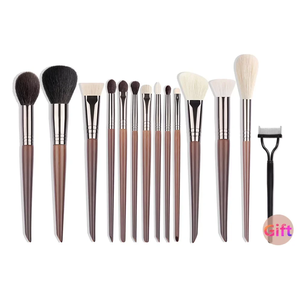 NEW2022 BEAUTY 13 PCS Makeup Brushes Set Kit Goat Hair Professional Cosmetic Makeup Tool Blending Brush Foundation Brush
NEW2022 BEAUTY 13 PCS Makeup Brushes Set Kit Goat Hair Professional Cosmetic Makeup Tool Blending Brush Foundation Brush