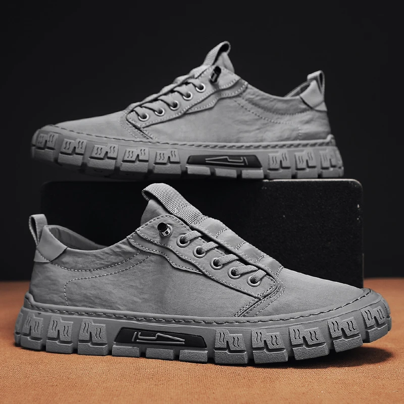 Casual Shoes Versatile Single Shoes Spring New Men Vulcanized Shoes Student Fashion Shoes Men's Shoes S15000-S15002
Casual Shoes Versatile Single Shoes Spring New Men Vulcanized Shoes Student Fashion Shoes Men's Shoes S15000-S15002