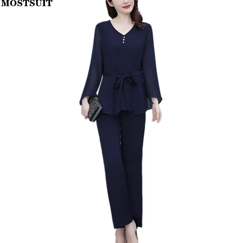 Solid Loose Two Piece Pant Sets Women 2022 Spring Lace-up Tops & Wide Leg Pants Outfits Elegant Fashion Ladies Sets
Solid Loose Two Piece Pant Sets Women 2022 Spring Lace-up Tops & Wide Leg Pants Outfits Elegant Fashion Ladies Sets