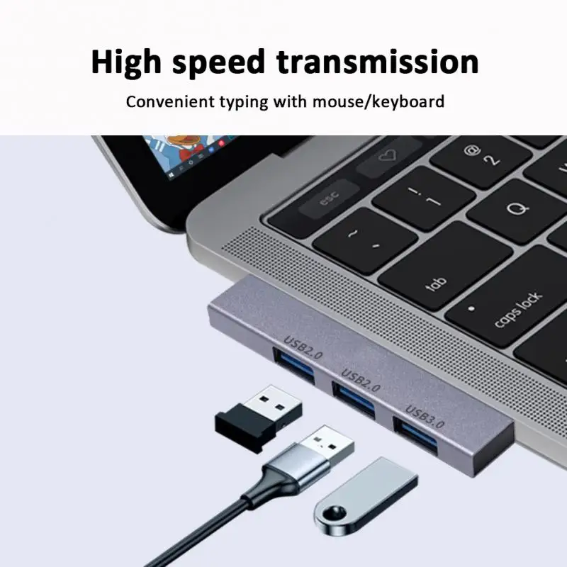 3 IN 1 Type-c HUb Universal Compact Plug And Play Mini USB2.0/USB3.0 Docking Station High Speed USB Hub Computer Accessories
3 IN 1 Type-c HUb Universal Compact Plug And Play Mini USB2.0/USB3.0 Docking Station High Speed USB Hub Computer Accessories