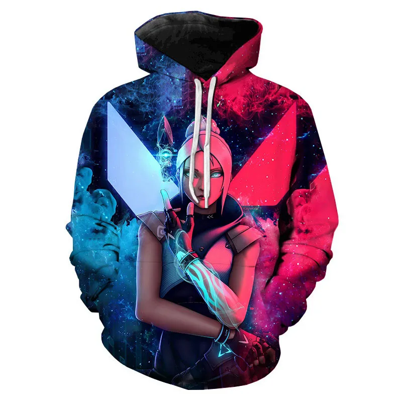 New Arrival Game Valorant 3D Print Hooded Sweatshirt Men Women Fashion Comfortable Pullover Autumn Winter Plus Size Hoodies
New Arrival Game Valorant 3D Print Hooded Sweatshirt Men Women Fashion Comfortable Pullover Autumn Winter Plus Size Hoodies