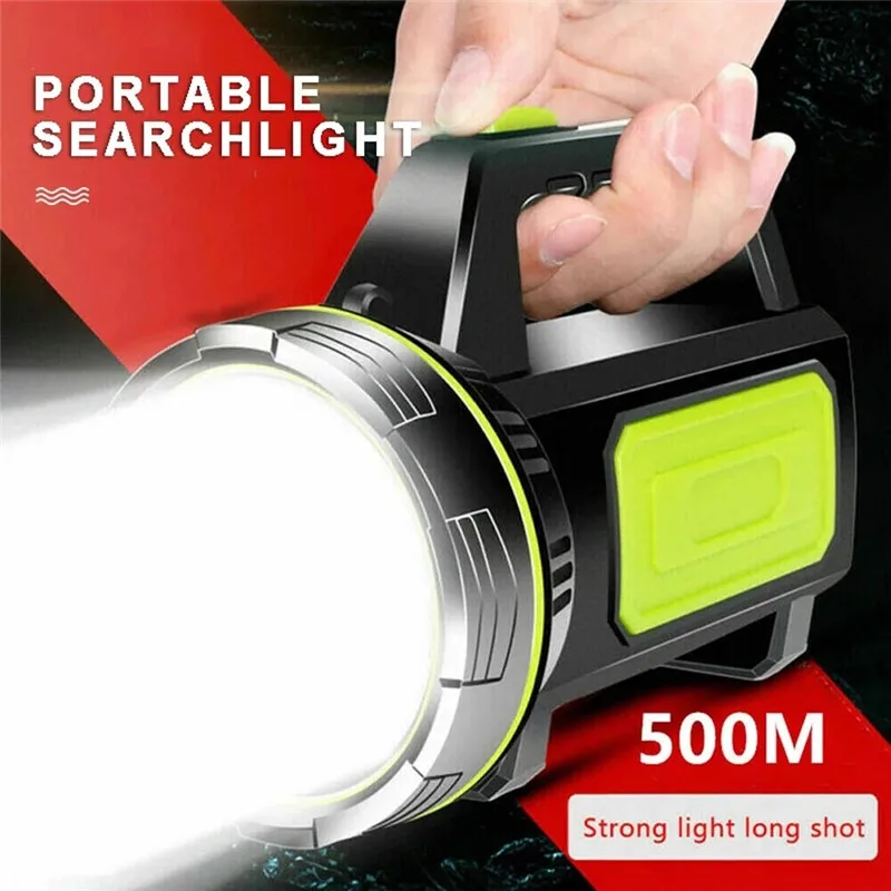 Flashlight Rechargeable Range Lamp Camping Powerfu Rechargeable Strong Hunting Searchlig Long Searchlight Waterproof
Flashlight Rechargeable Range Lamp Camping Powerfu Rechargeable Strong Hunting Searchlig Long Searchlight Waterproof