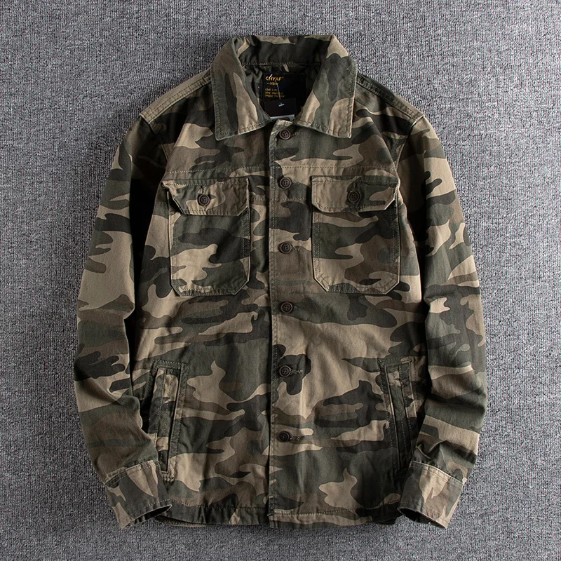 long 2023 new arrival Tough men's tooling sleeve shirt thick twill Cotton autumn and winter jacket high quality outerwear 274
long 2023 new arrival Tough men's tooling sleeve shirt thick twill Cotton autumn and winter jacket high quality outerwear 274