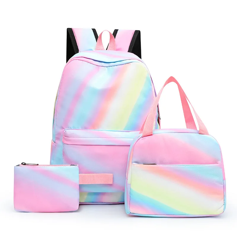 2023 New Three-piece School Bag Student Backpack Campus School Bag Shoulder Bag Meal Bag Pencil Case
2023 New Three-piece School Bag Student Backpack Campus School Bag Shoulder Bag Meal Bag Pencil Case