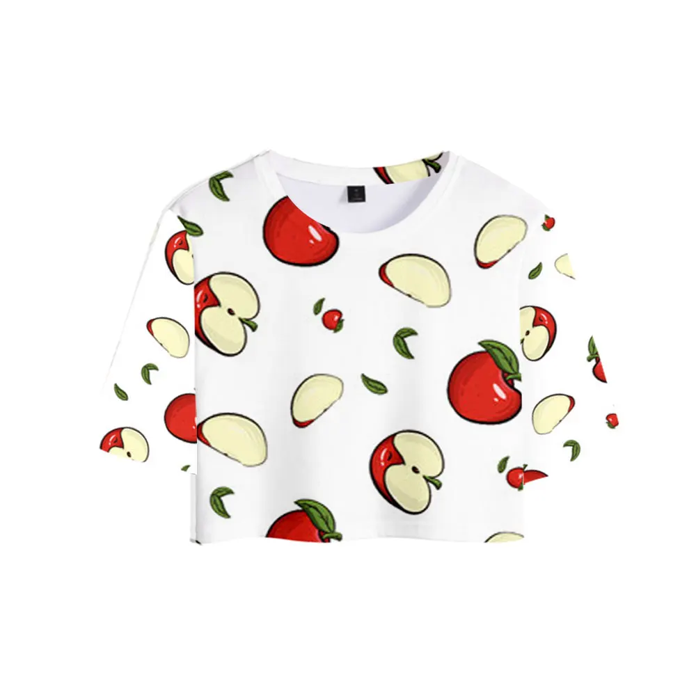 Lianshuo 2022 Summer Fruit Print Casual Fashion Beach Swimwear Hot Girl Cropped Navel Short Sleeve T-shirt Women's Sexy Y2k Tops
Lianshuo 2022 Summer Fruit Print Casual Fashion Beach Swimwear Hot Girl Cropped Navel Short Sleeve T-shirt Women's Sexy Y2k Tops
