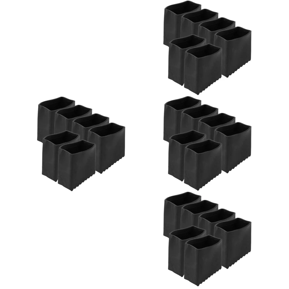 24 Pcs Ladder Feet Covers Antiskid Rubber Ladder Covers Replacement Feet Mat for Extension Ladder
24 Pcs Ladder Feet Covers Antiskid Rubber Ladder Covers Replacement Feet Mat for Extension Ladder