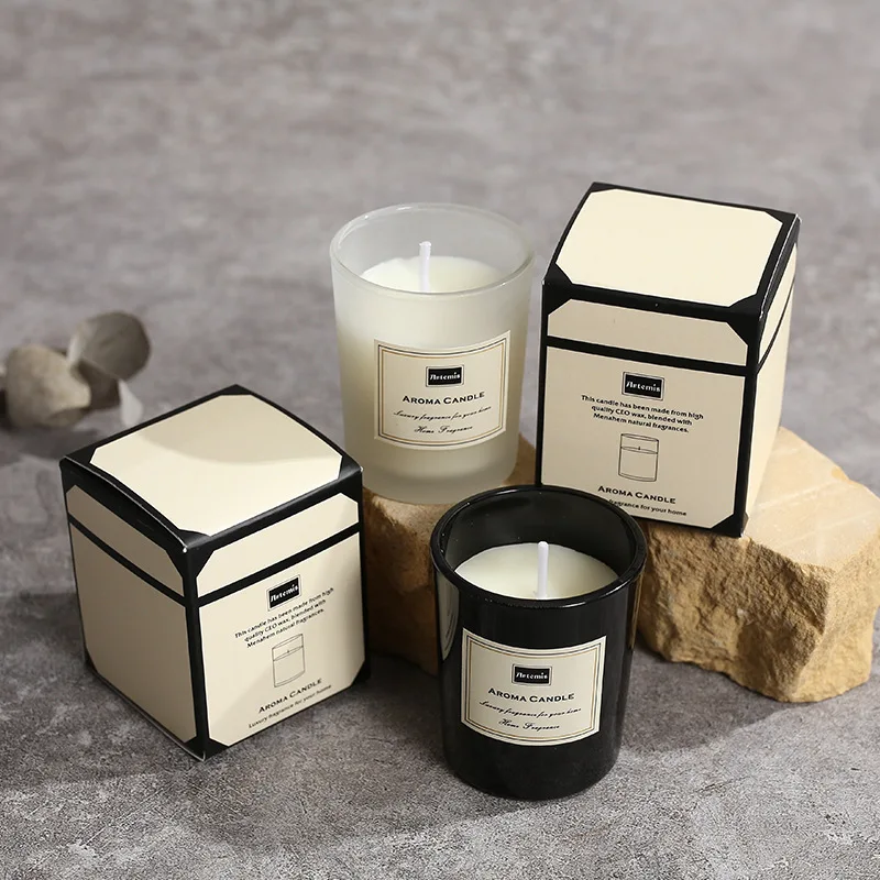 Ins Style Simple Glass Jar Scented Candle Essential Oils Soy Wax Candle Aromatherapy Home Decoration Birthday Xmas Gift
Ins Style Simple Glass Jar Scented Candle Essential Oils Soy Wax Candle Aromatherapy Home Decoration Birthday Xmas Gift