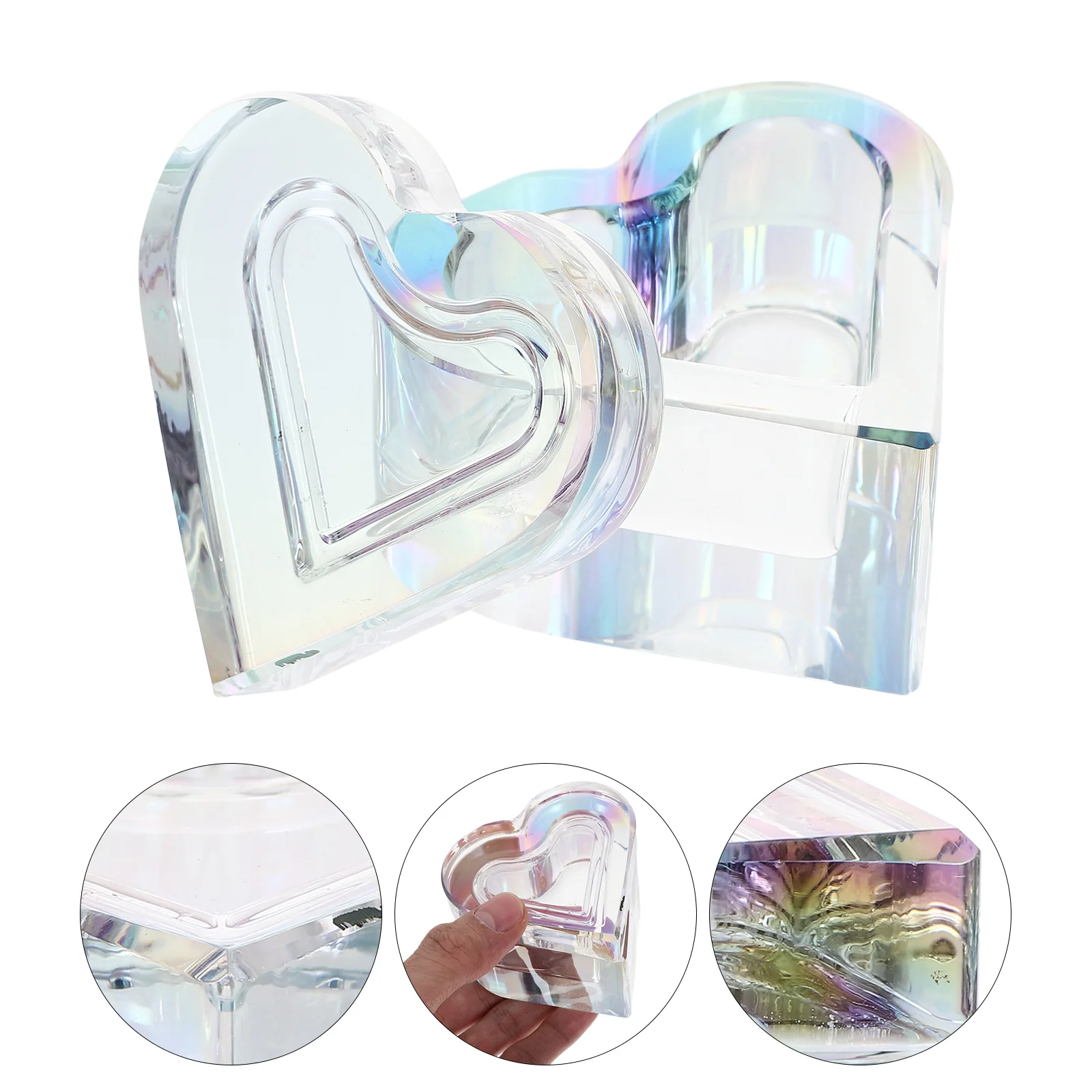 Manicure Crystal Glass Nail Dish With Lid Nail Liquid Holder Bowl Lids Manicure Heart Crystal Liquid Holder Acrylic Nails
Manicure Crystal Glass Nail Dish With Lid Nail Liquid Holder Bowl Lids Manicure Heart Crystal Liquid Holder Acrylic Nails