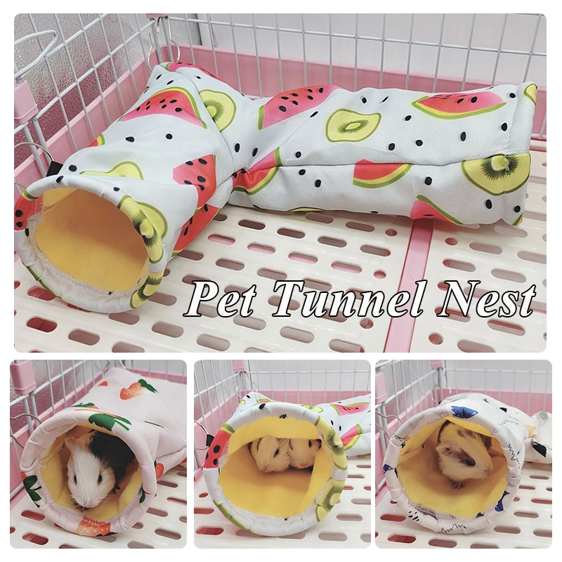 Guinea Pig Cage Hamster Toy Tubes Tunnels Warm Soft Bed Sleeping Nest for Little Cat Hedgehog Rabbit Cute Small Pets Accessories
Guinea Pig Cage Hamster Toy Tubes Tunnels Warm Soft Bed Sleeping Nest for Little Cat Hedgehog Rabbit Cute Small Pets Accessories