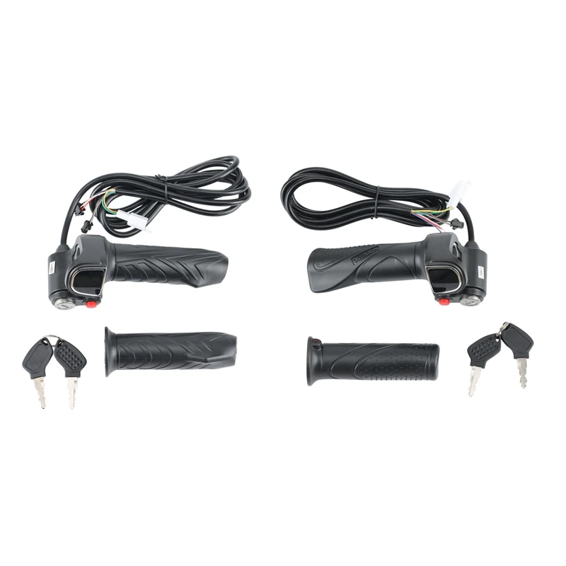 Gas Handle Twist Throttle With Battery Indicator&Latching Switch&Lock/Key Electric Scooter Bicycle MTB Part
Gas Handle Twist Throttle With Battery Indicator&Latching Switch&Lock/Key Electric Scooter Bicycle MTB Part