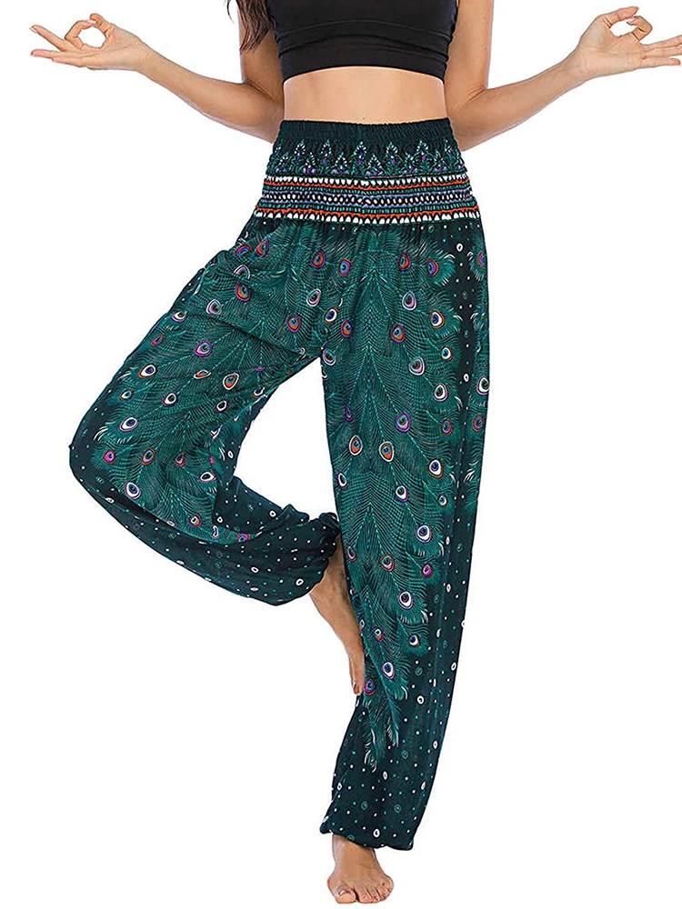 Women High Waist Loose Pants Casual Boho Beach Pants 2022 Summer Vintage Print Pocket Bloomers Trousers Woman
Women High Waist Loose Pants Casual Boho Beach Pants 2022 Summer Vintage Print Pocket Bloomers Trousers Woman
